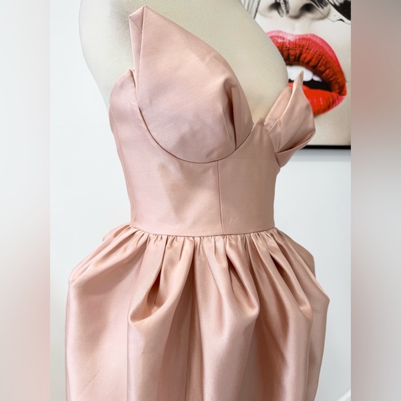 ZIMMERMANN Matchmaker gathered silk and wool-blend mini dress - Picture 8 of 14